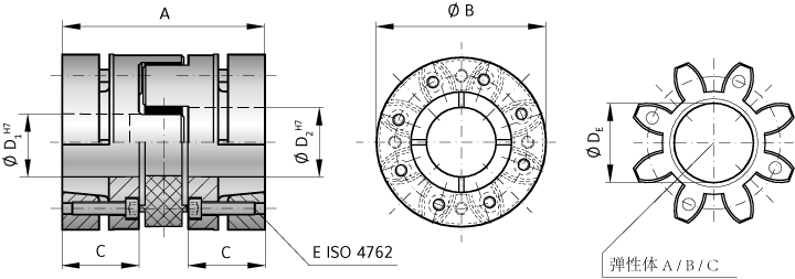 弹性联轴器 弹性联轴器